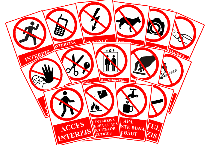 Indicatoare de Interzicere